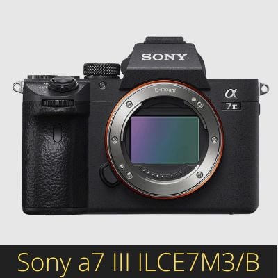 Sony A7III ILCE 7M3/B Full Frame Camera