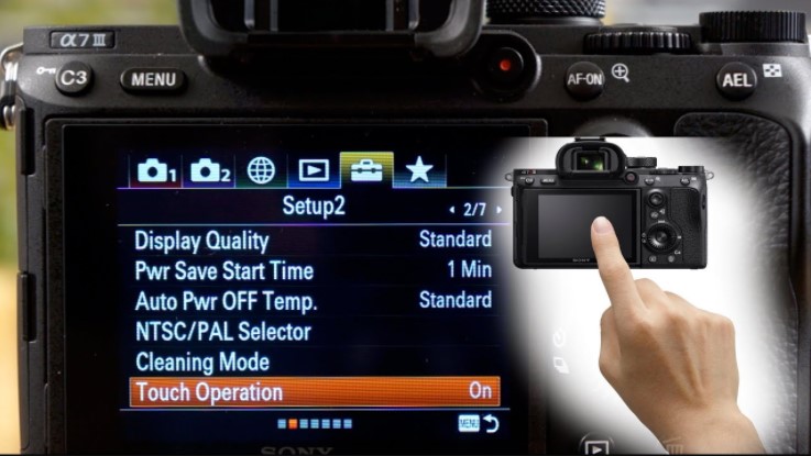 Sony A7III Touchscreen Monitor
